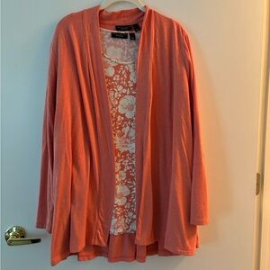 QVC Susan Graver, two piece cardigans set